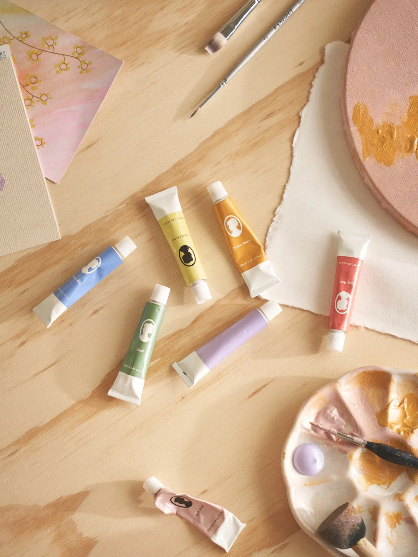 Søstrene Grene Akrylmaling-sæt