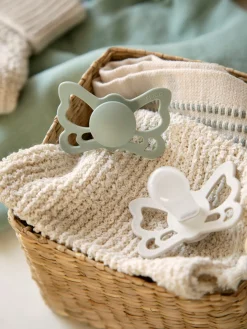 Børn Søstrene Grene Anatomiske Silikonesutter 2-pak Størrelse 2