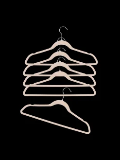 Søstrene Grene Bøjler I Velour 5 Stk