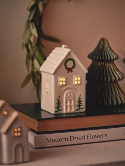 Søstrene Grene Dekorativt Hus Med LED