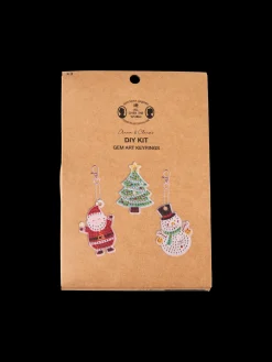 Søstrene Grene DIY Julenøgleringe Med Diamanter