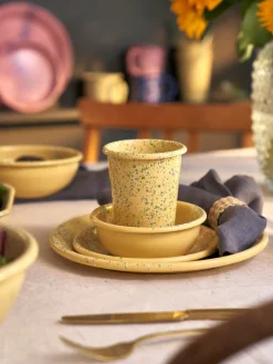 Søstrene Grene Flow Fest Glas - Gul