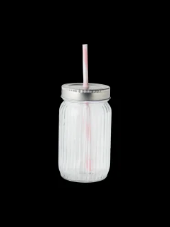 Søstrene Grene Glas Med Sugerør