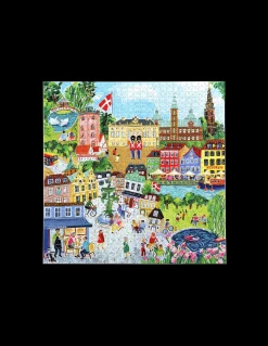 Søstrene Grene København-puslespil 1000 Brikker