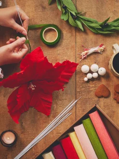 Søstrene Grene Papirblomst-sæt