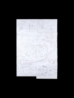 Børn Søstrene Grene Plakat Til Farvelægning