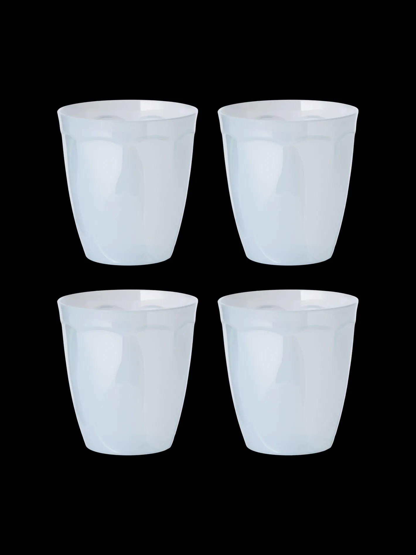 Søstrene Grene Plastglas Til Flergangsbrug 4-pak