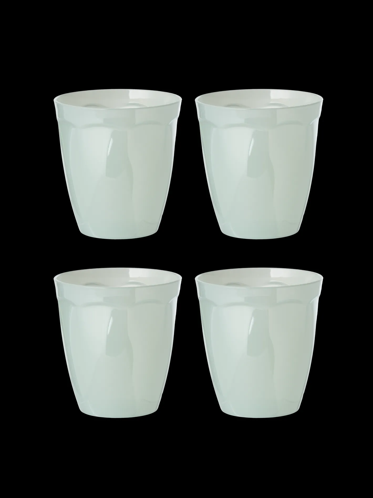 Søstrene Grene Plastglas Til Flergangsbrug 4-pak