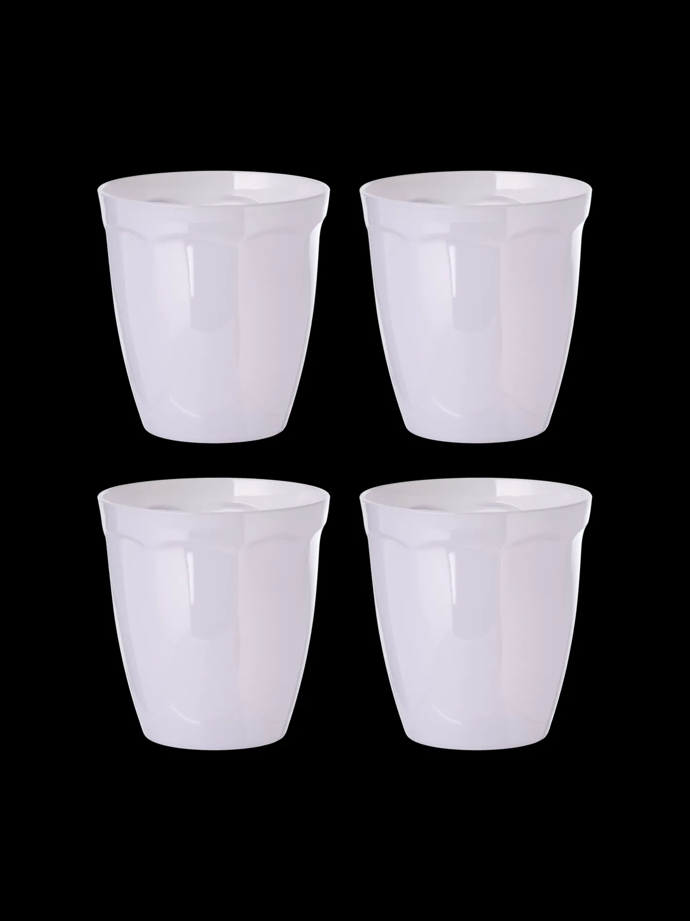 Søstrene Grene Plastglas Til Flergangsbrug 4-pak