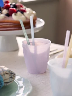 Søstrene Grene Plastglas Til Flergangsbrug 4-pak