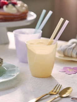 Søstrene Grene Plastglas Til Flergangsbrug 4-pak