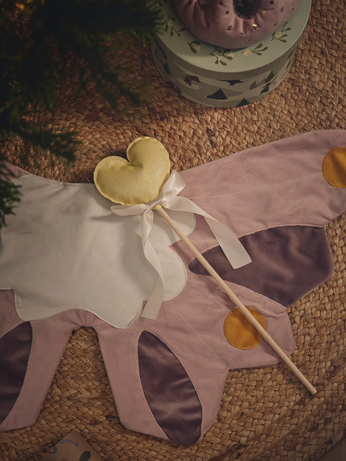 Børn Søstrene Grene Tryllestav Til Balletdanser