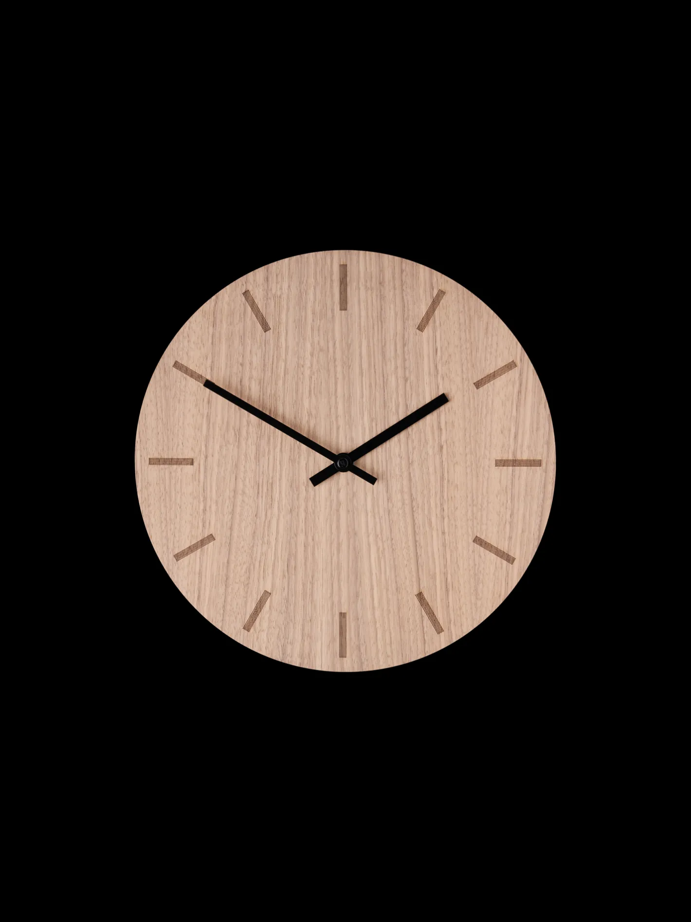 Søstrene Grene Vægur Walnut Ø28